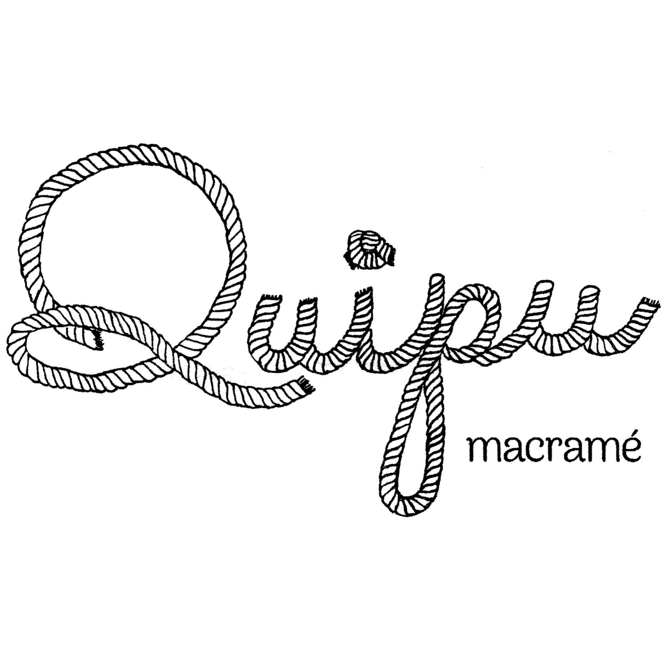 Quipu macramé