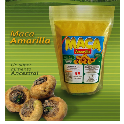 MACA AMARILLA envasado 250gr