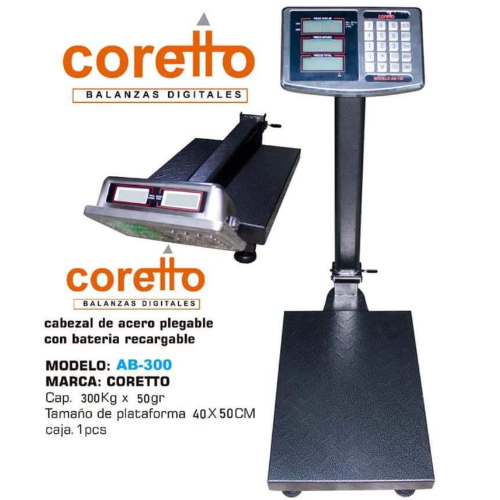 Balanza de 300 kg