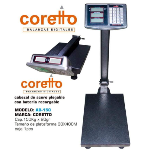 Balanza de 150 kg