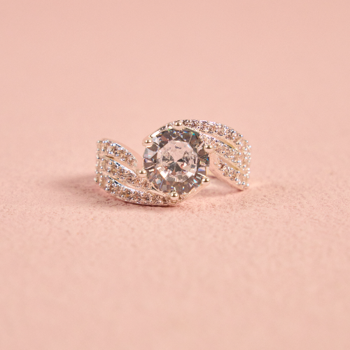 Anillo Compromiso brillante