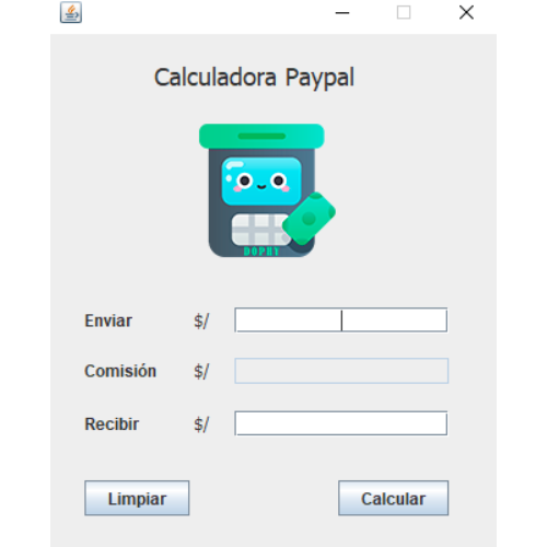 Calculadora de Comisiones Paypal (Windows, Mac, Linux)