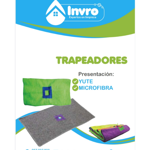 TRAPEADOR MICROFIBRA